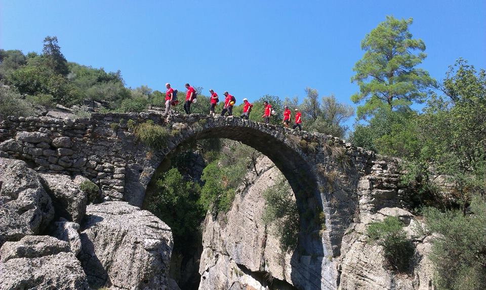 Köprülü Kanyon'da Tatbikat